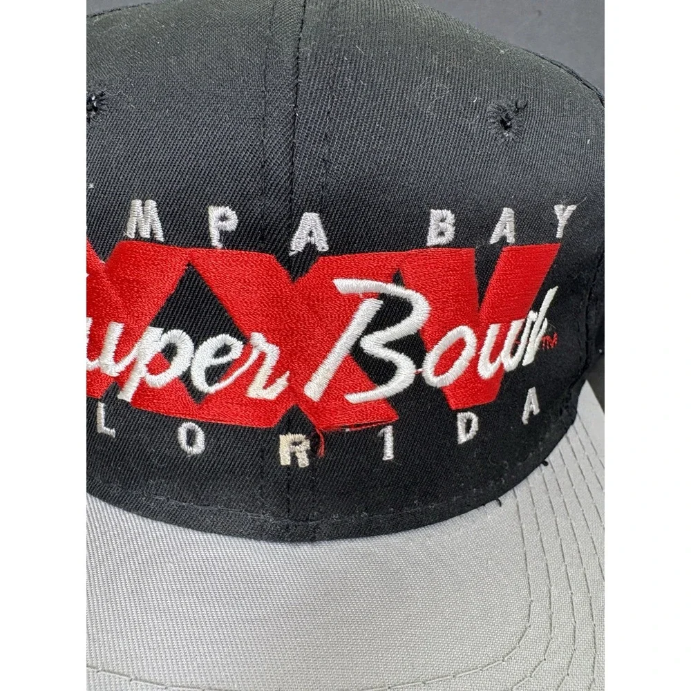 Vintage 1991 Super Bowl XXV Sports Specialties The Twill Snapback Hat NFL